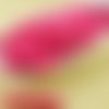 100pcs valentine rose pastèque soie mat de verre tchèque ronde à facettes feu poli petites perles d' sku-31543