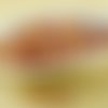 100pcs matte crystal orange arc-en-ciel givré rond verre tchèque perles de petite entretoise de grai sku-31703