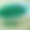 100pcs picasso turquoise vert argent ronde verre tchèque perles de petit écarteur 3mm sku-28992