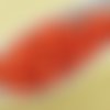 100pcs perles brillent rouge corail rond druk verre tchèque pressé de petite entretoise de 4mm sku-31061