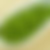 100pcs opaque de l'olivine vert olive ronde druk entretoise de semences de verre tchèque perles de 3 sku-35474