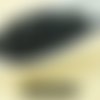 100pcs noir mat halloween ronde à facettes feu poli verre tchèque perles de petit écarteur 3mm sku-31883