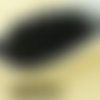 100pcs opaque noir de jais halloween ronde verre tchèque perles de petite entretoise de graines de r sku-31667