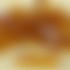 50pcs cristal topaze jaune clair ab moitié grosse pincée bicone facettes en verre tchèque perles d'e sku-32054