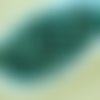100pcs opaque vert clair turquoise en terre cuite bronze ronde à facettes feu poli entretoise tchèqu sku-34460