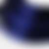 21m 69ft 23yds rouleau foncé bleu nuit mince ruban de satin tissu artisanaux décoratifs de mariage k sku-38086