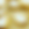 4pcs picasso brun blanc albâtre opale plat en forme de larme de la fenêtre de la table de coupe tchè sku-32582