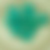 4pcs picasso turquoise vert plat rond 8edge fenêtre de la table de découpe de pièce de monnaie tchèq sku-26768