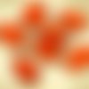 4pcs picasso brun cristal orange halloween plat en forme de larme de la fenêtre de la table de coupe sku-28785