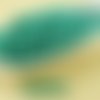 100pcs nacré vert émeraude de la barbe à papa ronde verre tchèque perles de petite entretoise de gra sku-31681