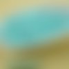 100pcs nacré bleu turquoise bébé cotton candy ronde verre tchèque perles de petite entretoise de gra sku-31687