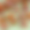 12pcs picasso brun rouge travertin blanc albâtre opale grande cloche de la fleur de lys de la vallée sku-32312