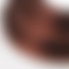 22m de 72 2 ft 24yds rouleau de chocolat brun mince ruban de satin tissu artisanaux décoratifs de ma sku-38063