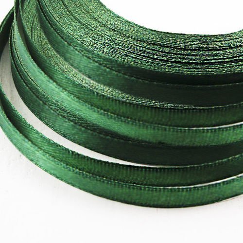 22m de 72 2 ft 24yds rouleau vert émeraude mince ruban de satin tissu artisanaux décoratifs de maria sku-38066