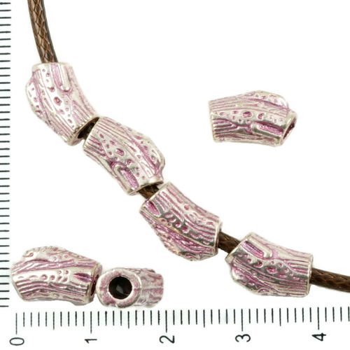 8pcs antique ton argent rose patine laver de grandes trou européen de pandora style branche d'arbre  sku-36175