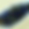 100pcs cristal jet noir bleu azur clair ronde à facettes feu poli petite entretoise tchèque perles d sku-33152