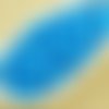 100pcs opale aigue-marine rond bleu à facettes feu poli entretoise tchèque perles de verre de 4mm sku-35498