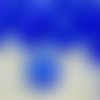8pcs crystal dark bleu saphir clair ronde à facettes feu poli entretoise tchèque perles de verre de  sku-33324