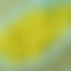 100pcs opaque citrine jaune citron lustre rond à facettes feu poli petite entretoise de verre tchèqu sku-32994