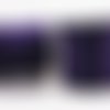 18.3 m 60ft 20yrd violet foncé en coton ciré cordon de perles décoratives chaîne tressée en corde to sku-38117