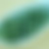 100pcs cristal rayures vert clair de lune d'opale lustre rond à facettes feu poli entretoise tchèque sku-34533