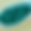 100pcs pastel perle teal vert turquoise ronde à facettes feu poli entretoise tchèque perles de verre sku-34519