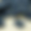 8pcs mat opaque noir de jais de la table de découpe à plat rectangle de verre tchèque perles de 8mm  sku-32673