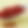 100pcs mat métallique de lave rouge rond druk entretoise de semences de verre tchèque perles de 4mm sku-33713