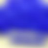 60pcs opaque bleu foncé pincée bicone à facettes entretoise tchèque perles de verre de 5mm sku-32086