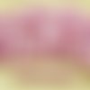 60pcs opaque valentine rose lustre pincée bicone à facettes entretoise tchèque perles de verre de 5m sku-32090
