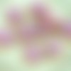 4pcs picasso opaque soyeux valentine rose grand plat rond 8edge fenêtre de la table de découpe de pi sku-28861
