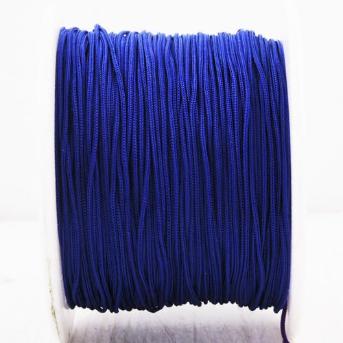 20m 65ft 22yrd royal bleu nylon cordon macramé fil de perles de la chaîne de corde tressée kumihimo  sku-38151