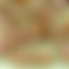 8pcs picasso valentine de soie rose brun table de découpe à plat rectangle de verre tchèque perles d sku-32506