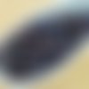 100pcs nébuleuse violet noir opaque améthyste ronde à facettes feu poli petite entretoise tchèque pe sku-33413