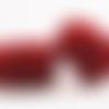 8.3 m 27ft 9yrd rouge en laine torsadée tresse senti corde cordon de perles de nouage de la chaîne d sku-38337