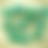 8pcs picasso brun opaque turquoise green rustique de la fenêtre de la table de découpe à plat de fle sku-28809