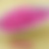 100pcs perles briller la lumière fuchsia valentine rose ronde verre tchèque de petite entretoise de  sku-31691