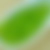 100pcs cristal d'olivine vert olive clair ronde à facettes feu poli petite entretoise de verre tchèq sku-33034