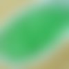 100pcs lumière du cristal péridot chrysolite vert clair ronde à facettes feu poli petite entretoise  sku-33050