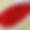 100pcs cristal rouge rubis clair ronde à facettes feu poli petite entretoise halloween verre tchèque sku-33467