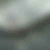 Argent blanc demi-rond à facettes feu poli verre tchèque perles de 4mm 100pcs sku-26435
