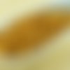 100pcs mat or briller en or jaune ronde verre tchèque perles de petit écarteur 3mm sku-31210