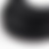 46m 150 50yds roll noir de jais ruban organdi de l'artisanat de tissu décoratif de mariage kanzashi  sku-38356