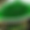 La lumière de l'herbe vert clair tchèque en verre à facettes rondelle perles rondelles feu poli 5mm  sku-18528