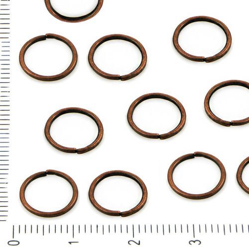 80pcs en vrac cuivre antique ouvrir anneau de saut reliant la tour de beigne pour la fabrication de  sku-37854