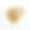 2pcs plaqué or lunette réglable anneau de base vide la poire cabochon en forme de larme réglage camé sku-37988