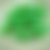 20pcs mat vert imitation de perles de verre tchèque rondes 8mm sku-29118