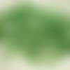 60pcs albâtre pastel vert olive pincée de verre tchèque perles d'entretoise de 5mm sku-27448