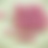 40pcs opaque valentine rose verre tchèque perles rondes 6mm sku-29052