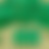 30pcs léger en cristal vert émeraude clair preciosa épine poignard plat de feuilles de verre tchèque sku-33498